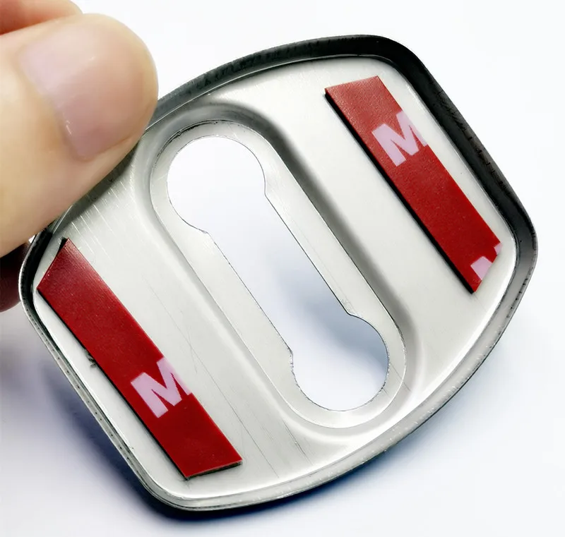 Крышка замка двери автомобиля FLYJ 4 шт. аксессуары для крышка межкомнатной Hyundai