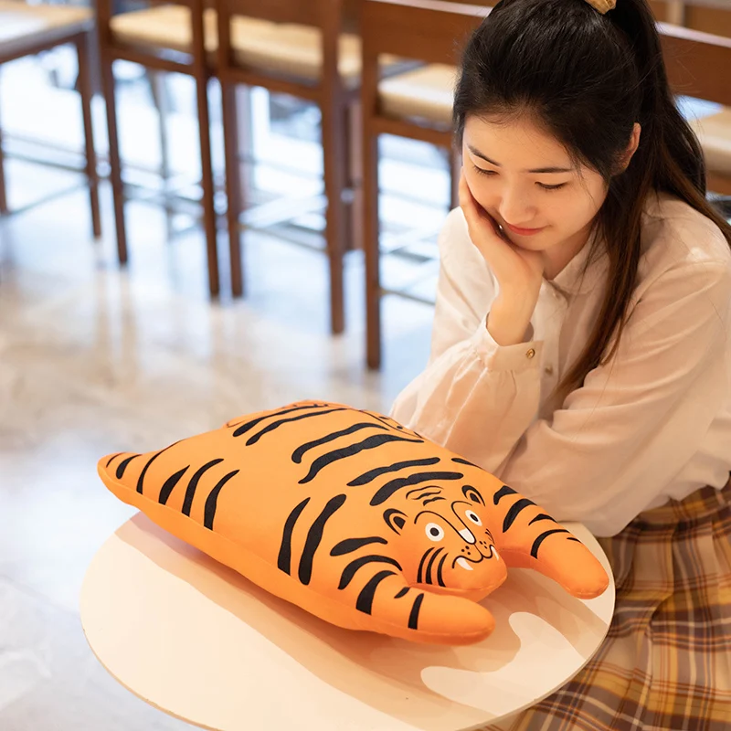 Модная Подушка с японским тигром для спины удобная мягкая подушка принтом
