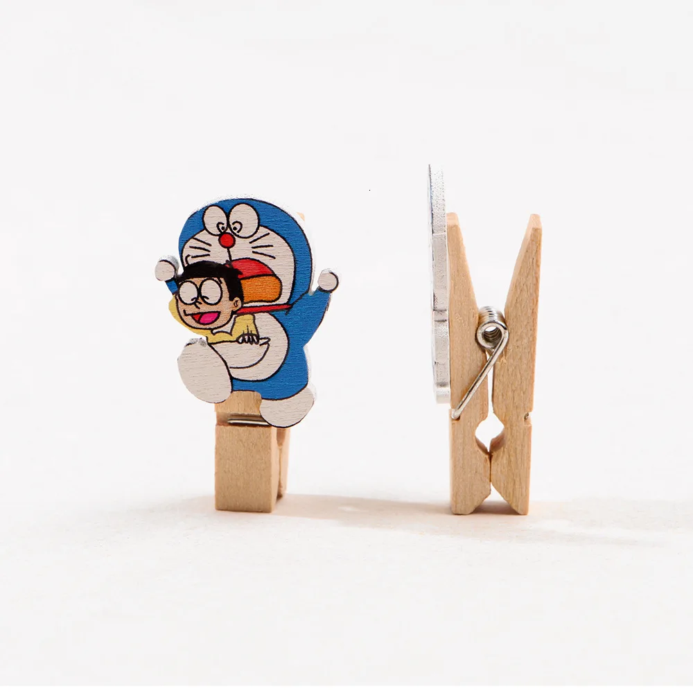 12 шт. 2 м пеньковая веревка Doraemon 3 5 см мини натуральный деревянный фото одежда для