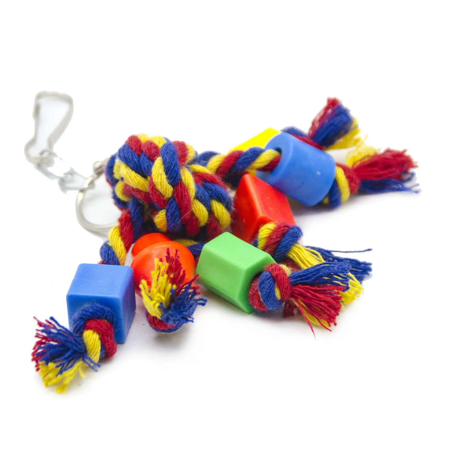 1 шт. маленькая игрушка попугай птица цветная хлопковая веревка Пластиковые