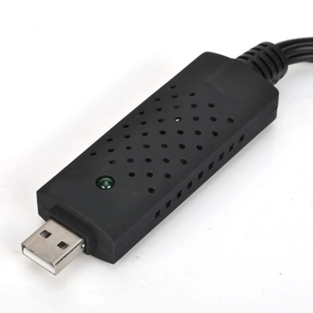 

USB 2.0 Audio Video VHS to DVD PC Converter Capture Card Adapter for Win 10 USB Audio Video Converter