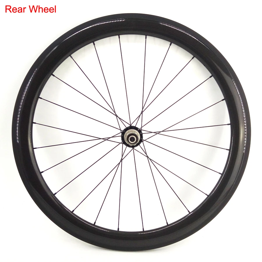 FIC 38 50 60 88mm deep Powerway R36 Straight pull hub wheel 23mm wide Tubular Clincher Tubeless 700c Carbon Road Bike Wheelset | Спорт и