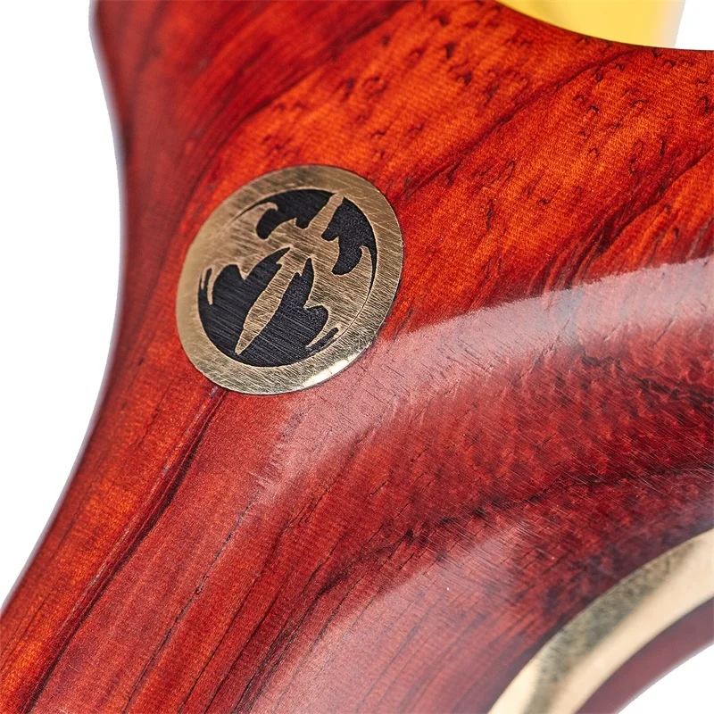 

Flat Rubber Band Delicateness Turquoise Catapult Sandalwood Handle Shooting Titanium Alloy Slingshot Hunting Sling Accessories