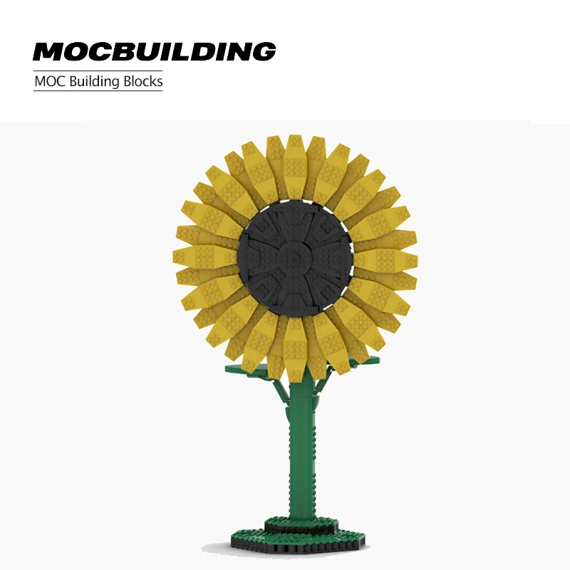 

869 шт., Детский конструктор «Подсолнух»