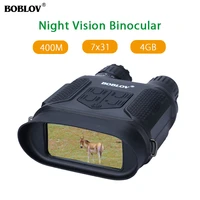 nv400 day night vision infrared 7x31 zoom binocular scope telescope device 4gb 720p 400m hunting outdoor travel camping camera