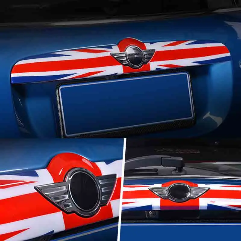 Крышка багажника Union Jack ABS декоративная накладка для Mini Cooper F60 F55 F56 F57 аксессуары