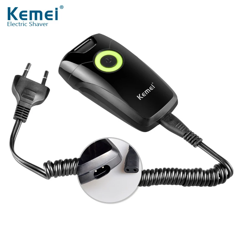 

Kemei Electric Shaver Rechargeable Beard Trimmer Portable Shaver 3D Floating Blade Shaving Machine Men's Face Care Tools 45D