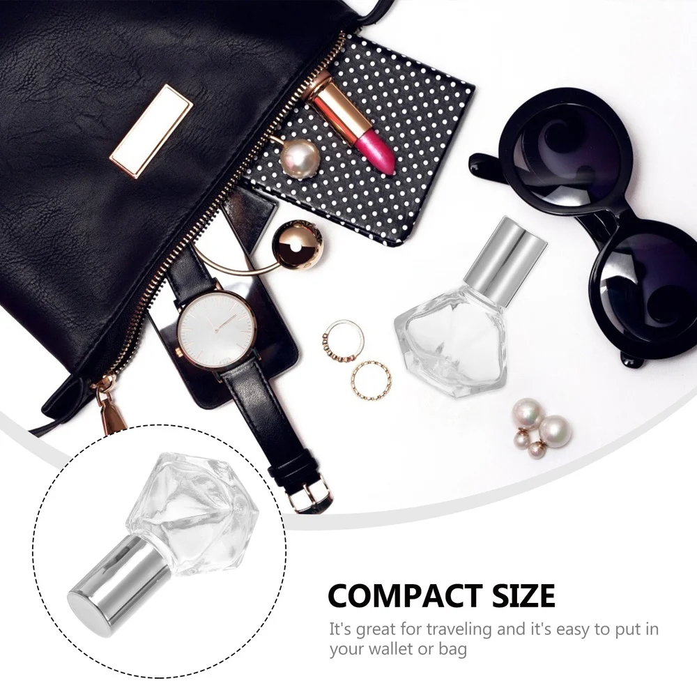 

12Pcs 8ML Refillable Essential Oil Roll-on Bottles Perfume Subpackaging Bottles