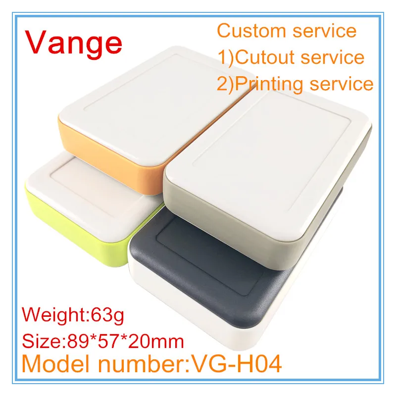 1 шт./лот литьевой корпус 89*57*20 мм ручной из АБС-пластика проектная коробка для