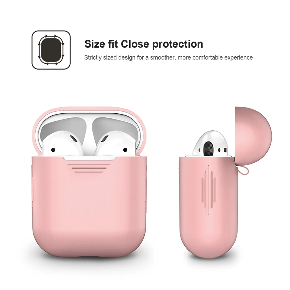Ультратонкий Мягкий силиконовый чехол из ТПУ для Apple Airpods ударопрочный гарнитура