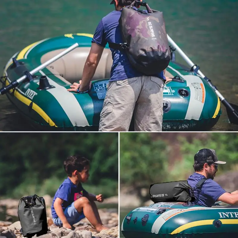 

Bucket Bag Swimming Travel Outdoor Waterproof Bag Large Capacity Beach Backpack Drifting Backpack Camping Equipment