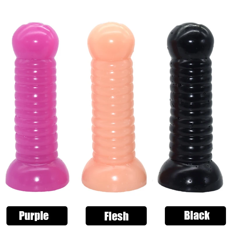 SMMQ Huge Dildo Male Sex Toy Anal Plug Forskin Masturbator Butt Black Dildos Toys For Women With Suction Products | Красота и