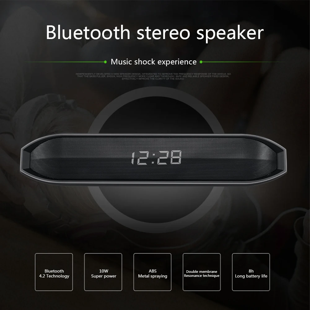 Умный сабвуфер Bluetooth-динамик портативный беспроводной звуковой бар стабильный