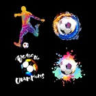 Термотрансферные спортивные нашивки для футбольного клуба на одежду плавкий патч значок наклейка полосы термонаклейка Термотрансферная одежда