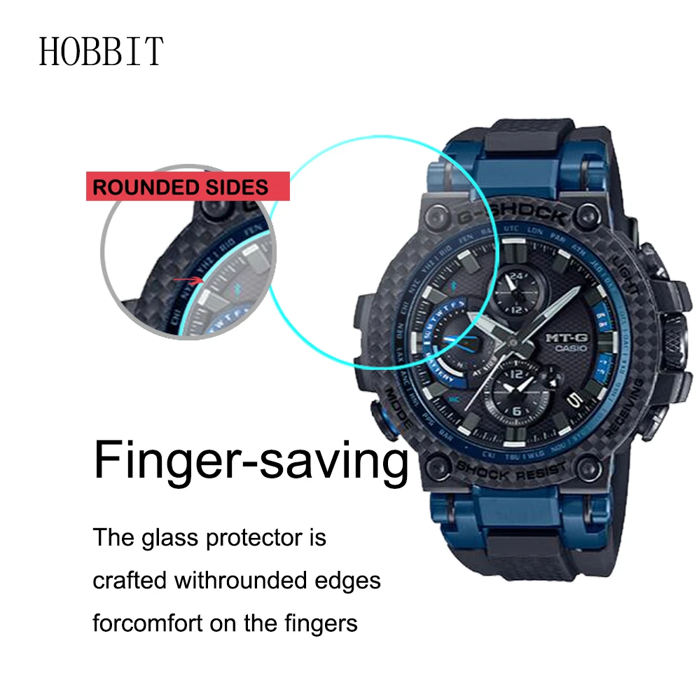 2 шт. закаленное стекло для защиты экрана часов | Электроника