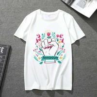 t shirt unisex white o neck pattern printing men and women youth street commuter all match harajuku short sleeved breathable top
