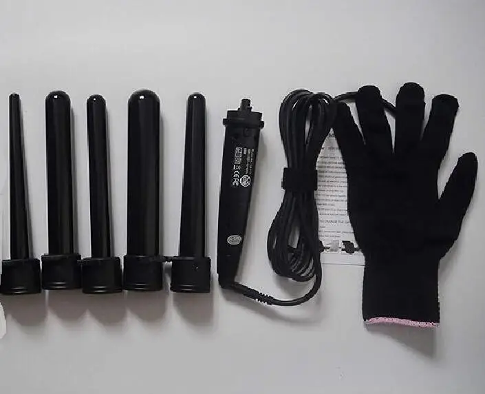 Щипцы для завивки волос 5 в 1 профессиональные щипцы гофре 9-32 мм - купить по