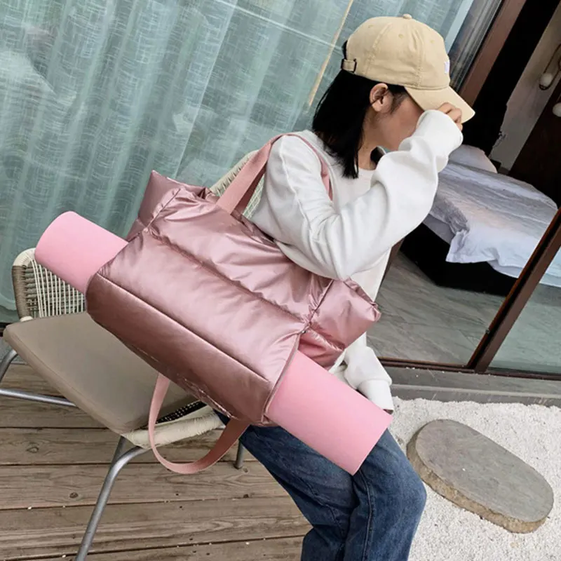 Sports Training Gym Bag for Women Swimming Travel Bag Wet and Dry Separation Casual Messenger Bag Travel Luggage Duffle  X419D