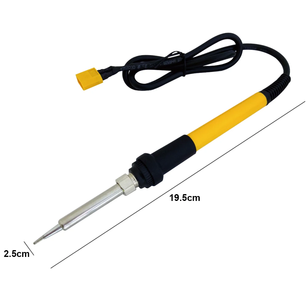 

XT60 12V Welding Security Durable Low Voltage Heat Resistant Electric Powered Hand Held Indicator Light Portable Soldering Iron