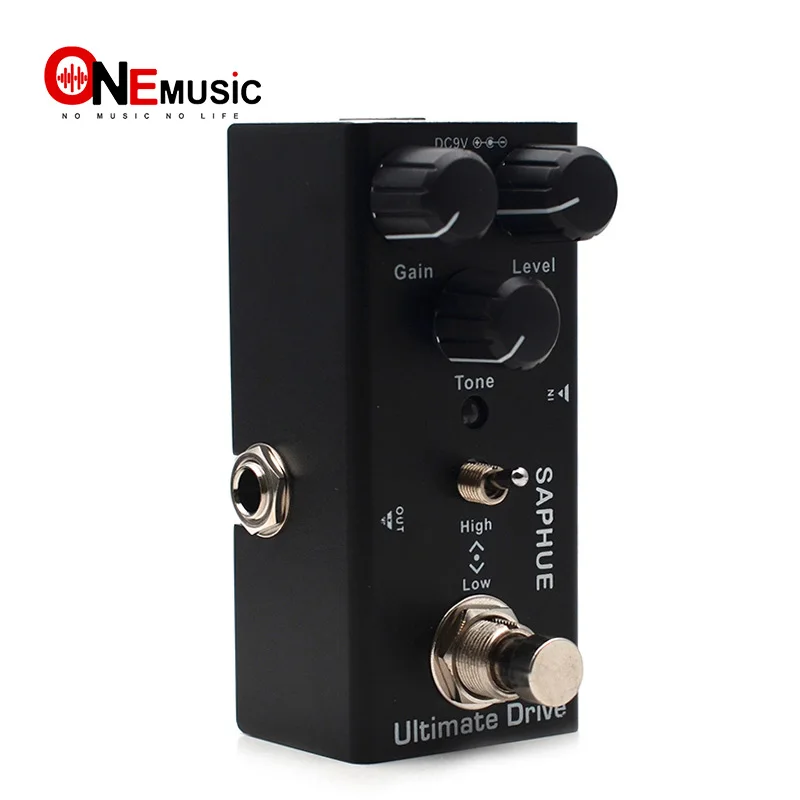 saphue elektrische gitarre ultimative stick gainebeneton knob highlow frequency wirkung pedal mini einzigen typ dc 9v true bypass free global shipp