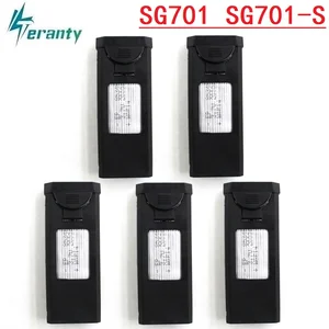 Оригинальный литий-полимерный аккумулятор 3,7 в 2000 мАч7,4 в 1300 мАч для дрона SG701 SG701S, запасные части для радиоуправляемого квадрокоптера SG701 3,7 в, аккумулятор 10 шт.