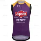Новинка 2021, ветрозащитный жилет Alpecin Fenix для езды на велосипеде, дышащий сетчатый жилет без рукавов для езды на велосипеде