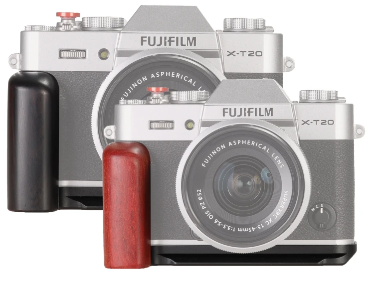 Деревянная рукоятка кронштейн с алюминиевой основой для FUJI XT20 Fujifilm X T20|Моноподы| |