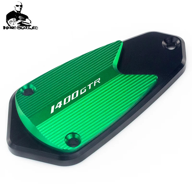 Тормозной бак для мотоцикла с ЧПУ крышка резервуара масла левый колпачок Kawasaki