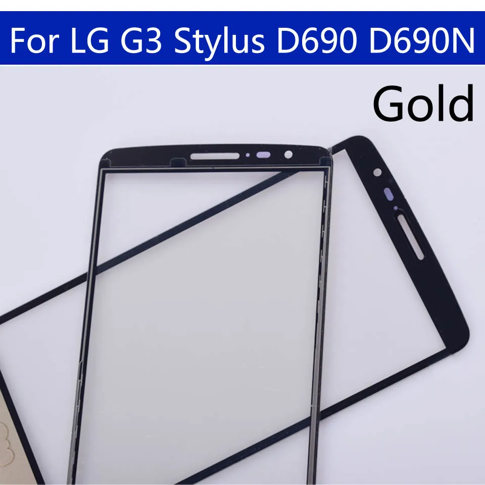 Сенсорный экран D690 для LG G3 Stylus D690N дигитайзер сенсорного экрана стекло передней