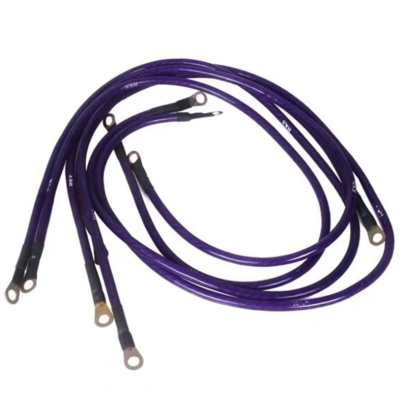 Комплект заземляющих проводов 5-точечный Универсальный Автомобильный кабель
