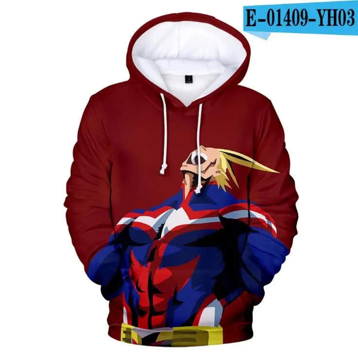 Аниме My Hero Academy химико Тога JK Косплей Костюм с 3D принтом Boku No Hero Academy забавная Толстовка для мужчин и женщин Повседневная Толстовка - Цвет: 023