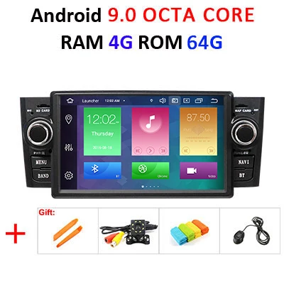 DSP Android 9,0 64G dvd-плеер для Fiat Grande Punto Linea 2007-2012 gps Радио Навигация стерео рекордер мультимедийный экран ПК - Цвет: 9.0 4G 64G