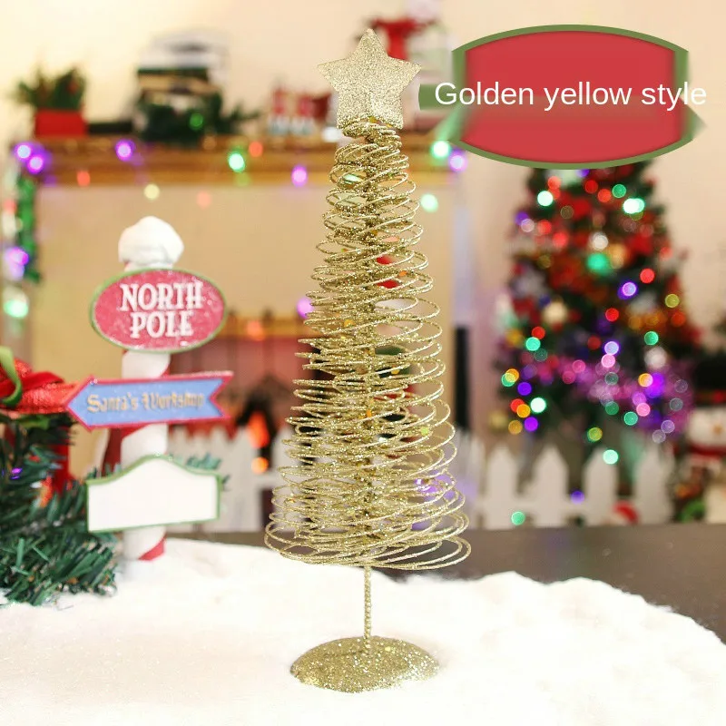 Мини декор для рождественской елки мини железная проволока рождественские