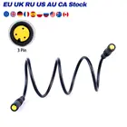 Трехконтактный удлинитель для электровелосипеда, комплект для преобразования рычага переключения передач и рычага тормоза для большого пальца, для электровелосипеда 1T4 EB-Bus