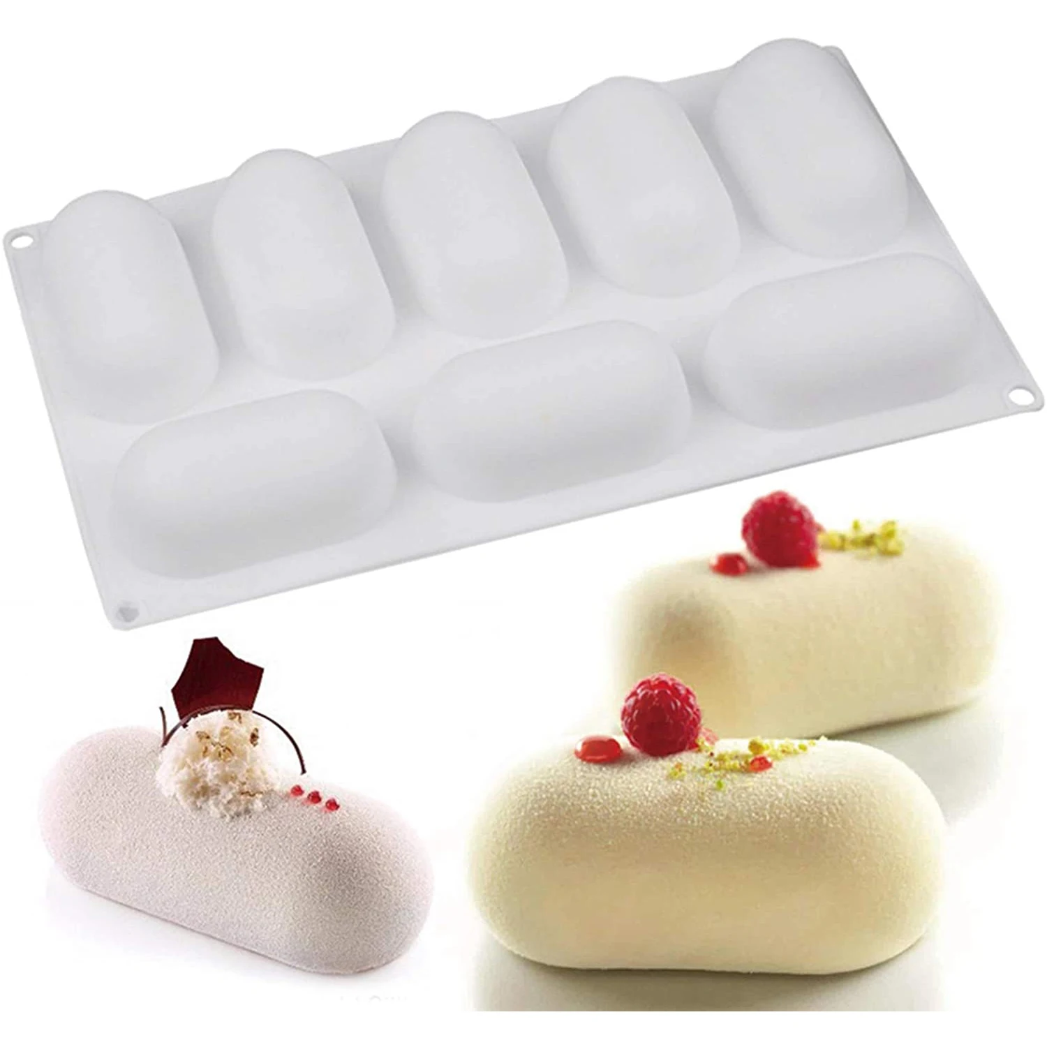 

8 полости подушка формы силиконовая форма для выпечки в форме цветка DIY Фруктового мороженого жаропрочная посуда для десерта шоколада мусс ...