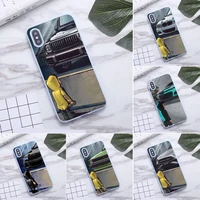 boy see sports car jdm drift phone case for iphone 12 11 pro max mini xs 8 7 6 6s plus x se 2020 xr candy purple silicone cover