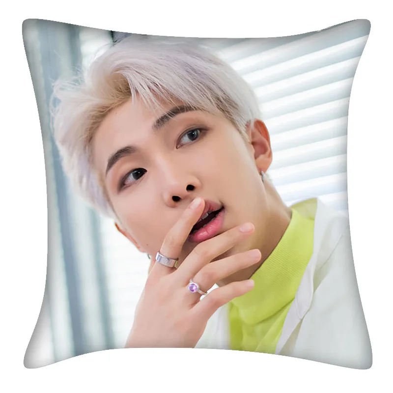 Kpop Bangtan мальчики мальчик с Luv картой душа Persona JIMIN JIN SUGA JUNG KOOK наволочка Подушка Чехол