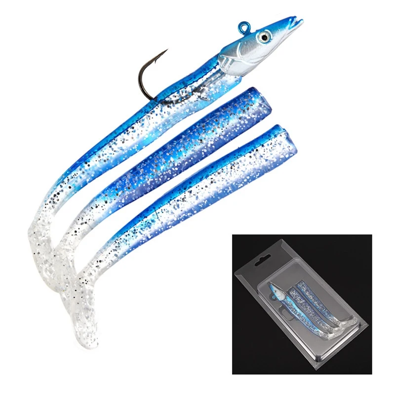 1 комплект силиконовая рыболовная приманка 12 5 см | Спорт и развлечения