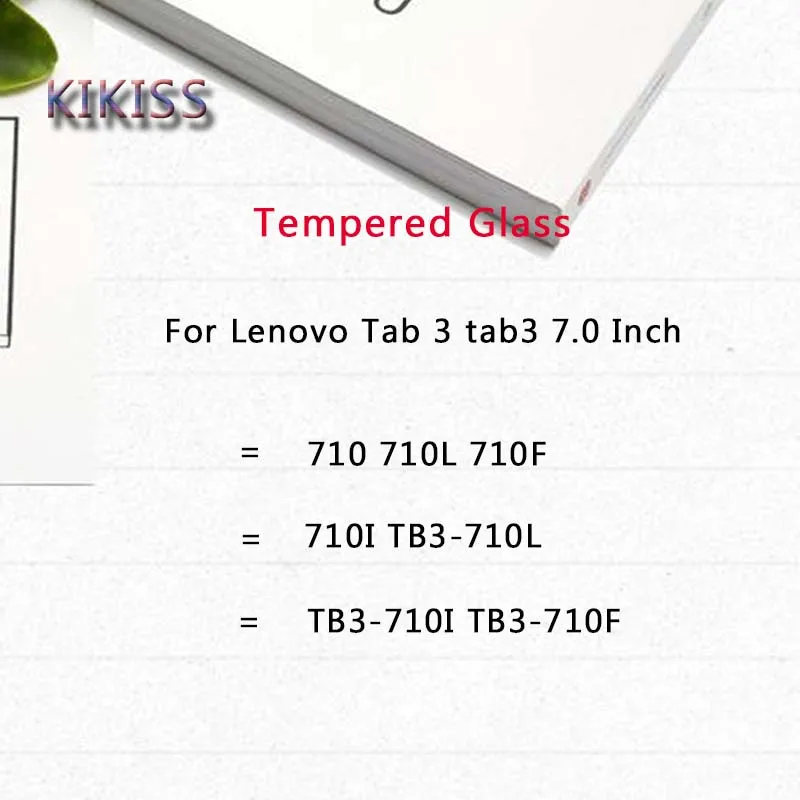 For Tab3 TB3-710I Закаленное Стекло для lenovo Tab E7 E8 M10 P10 Tab2 3 4 эфирных A10 A10-70L TB3-710I TB-7304X TB-7504X защита экрана планшета - Цвет: For Tab3 TB3-710I