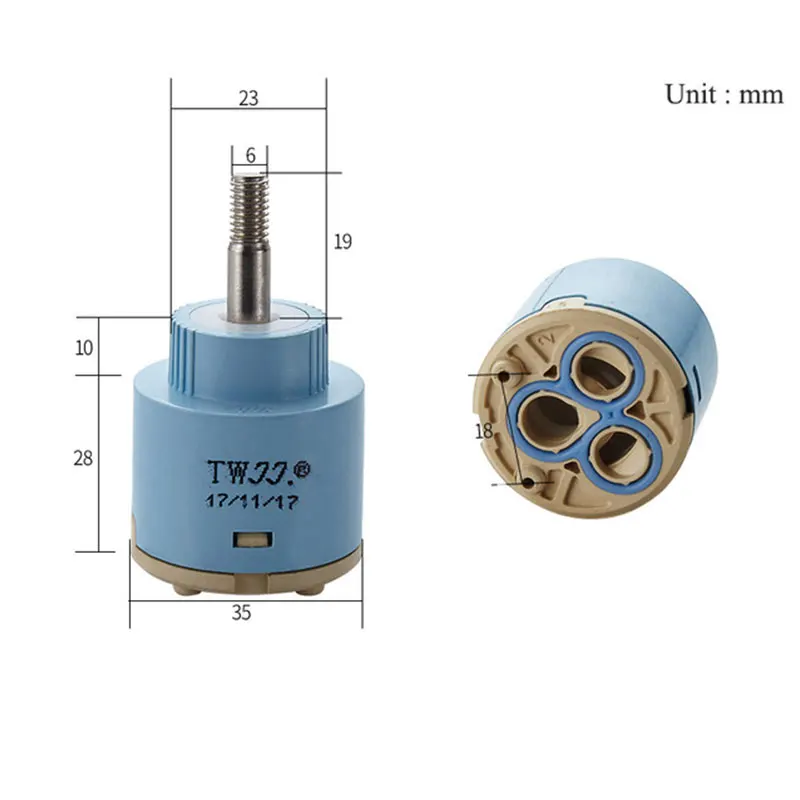 Смеситель ROVOGO с одной ручкой сменный картридж для кухонного смесителя 35/40