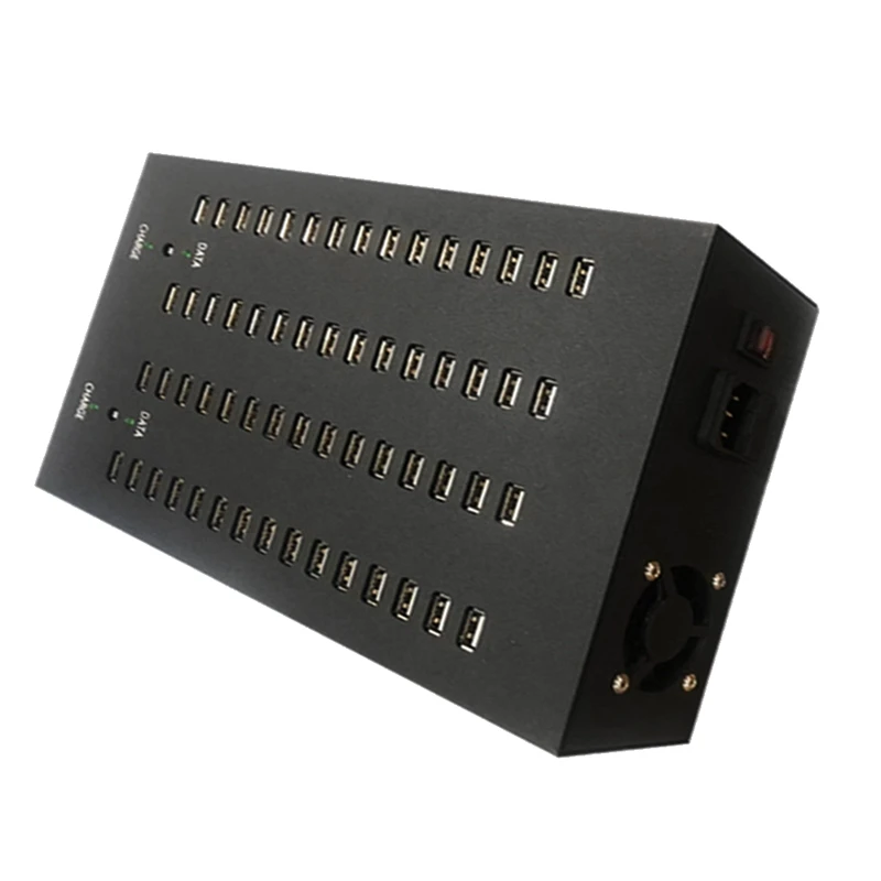 

Разветвитель USB 2,0 на 60 портов, хаб с несколькими USB-портами, для передачи данных, компьютерные аксессуары для ПК, ноутбука, офиса (вилка станд...