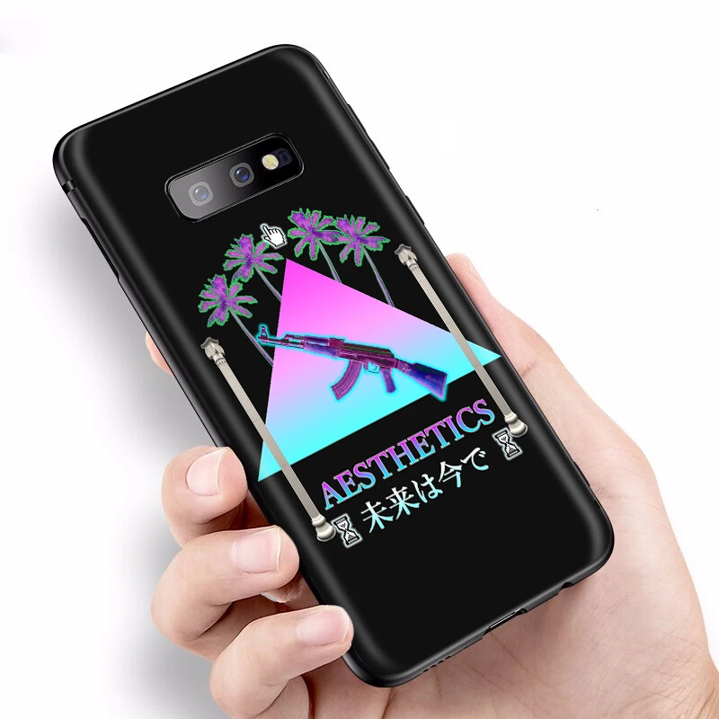 Эстетика vaporwave чехол для Samsung Galaxy A7 A8 A9 A10 A20 A30 A40 A50 A70 S10 Plus S20 Ultra Note 10 Lite A51 A71 A81 A91 |