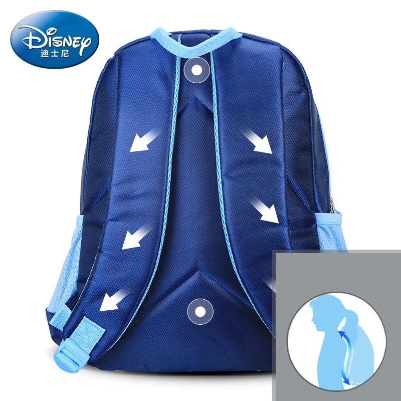 Новинка 2019 Модная студенческая сумка Disney с Микки и Минни защитный рюкзак для