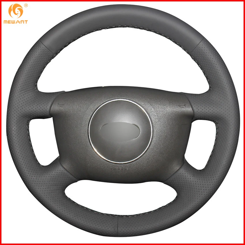MEWANT темно-серое искусственное кожаное оформление для Audi A6 2000-2004 A3 2000-2003