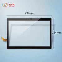 10 1 inch black glass touch screen for vankyo matrixpad s30 capacitive touch screen panel repair replacement parts