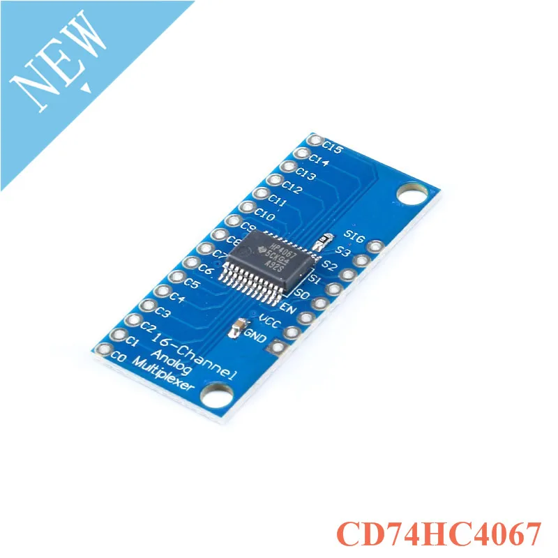 Коммутационная плата CD74HC4067 74HC4067 16-канальная аналоговый цифровой мультиплексор