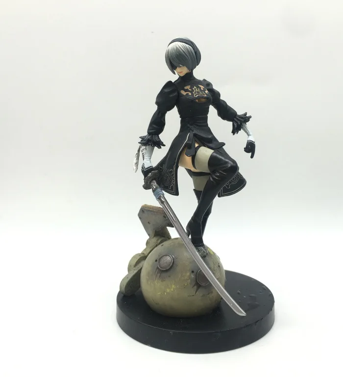 12 см PS4 игра NieR Automata YoRHa № 2 Тип B 2B с мечом мультяшная игрушка фигурка модель