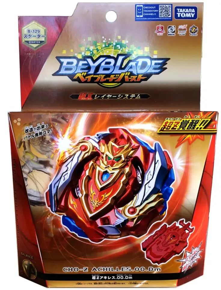 TAKARA TOMY B-129 Cho-Z achlies. 00.Dm Beyblade Burst Starter w/Starter | Игрушки и хобби