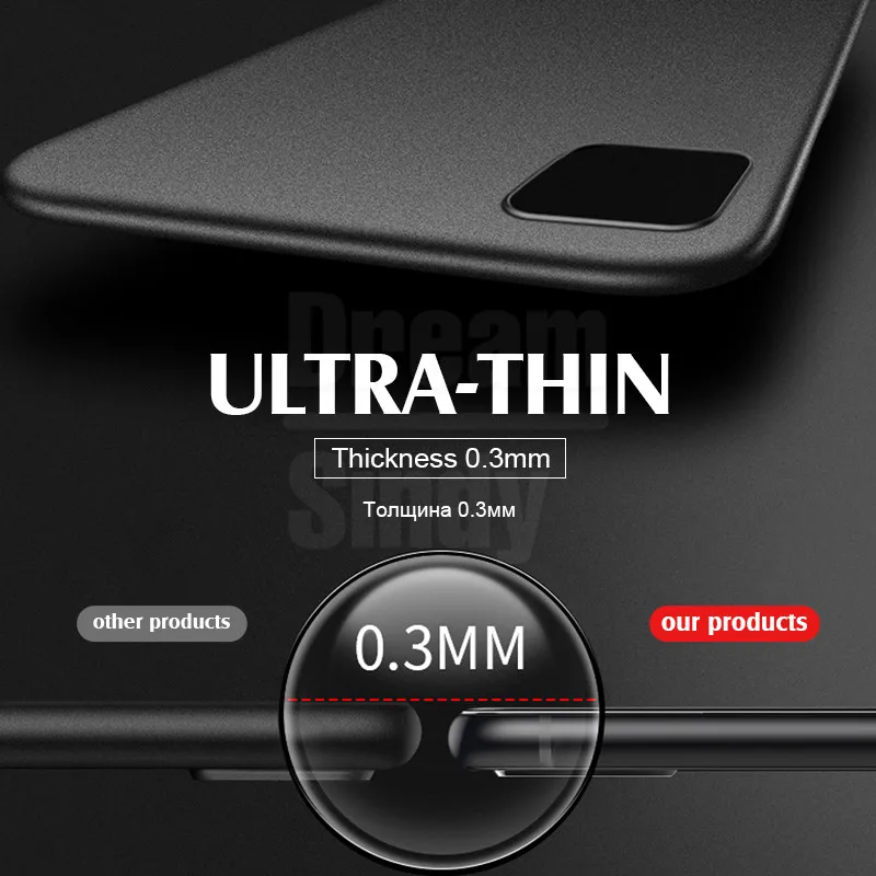 Роскошный Ультратонкий полипропиленовый чехол 0 26 мм для iPhone 11 Pro 12 XS Max XR X 6 6s 7 8 Plus