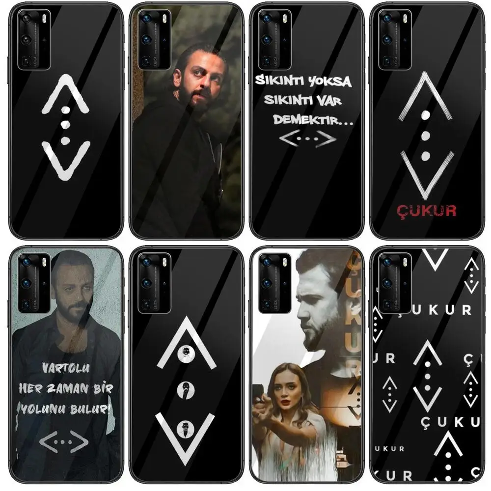 

Turkish TV Series Cukur Phone Case For Huawei P 40 30 20 10 9 8 Lite E Pro Plus Black Etui Coque Painting Hoesjes comic fas